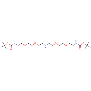NH-bis(C2-PEG2-NH-Boc)