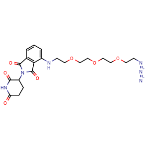 Pomalidomide 4'-PEG3-azide