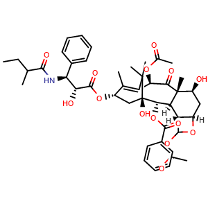 Chemical structure of Dihydrocephalomannine , CAS 159001-25-9, AChemBlock X211548