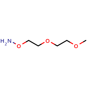 Chemical structure of m-PEG2-Amino , CAS 54149-49-4, AChemBlock X211561