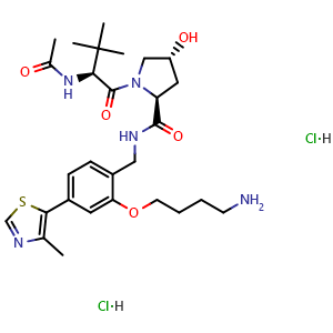 (S,R,S)-AHPC-phenol-C4-NH2 (dihydrochloride)