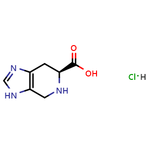 Chemical structure of Spinacine hydrochloride , CAS 88980-06-7, AChemBlock X211661