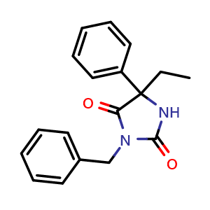 3-benzyl-5-ethyl-5-phenylimidazolidine-2,4-dione