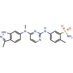 Chemical structure of VEGFR-2-IN-6 , CAS 444731-47-9, AChemBlock X211671