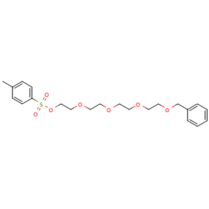Chemical structure of Benzyl-PEG4-Ots , CAS 89346-82-7, AChemBlock X211708