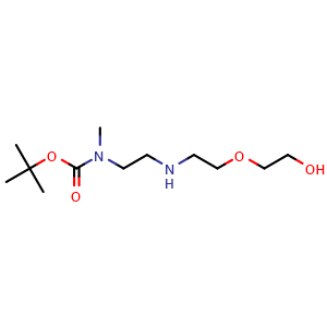 PEG2-NH-C2-NMe-Boc