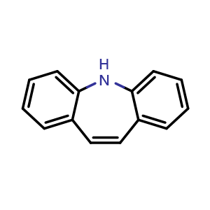 Chemical structure of Iminostilbene (Oxcarbazepine Impurity) , CAS 256-96-2, AChemBlock X211765
