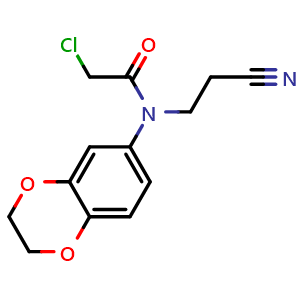 Chemical structure of EN106 , CAS 757192-67-9, AChemBlock X211781