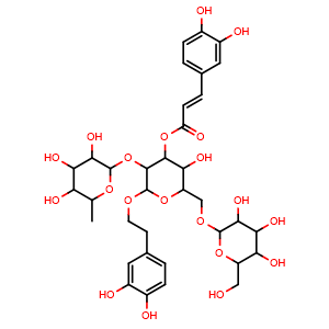Chemical structure of Magnoloside B , CAS 116872-05-0, AChemBlock X211856