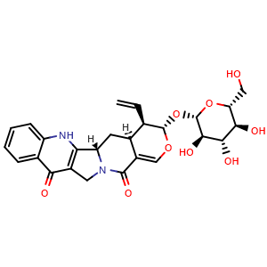 Chemical structure of Pumiloside , CAS 126722-26-7, AChemBlock X211857