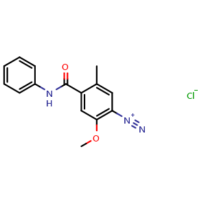 Chemical structure of Fast Violet B salt , CAS 14726-28-4, AChemBlock X211863