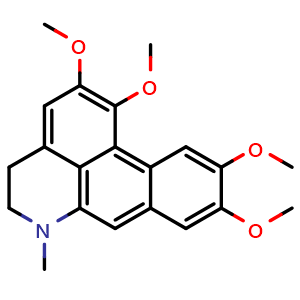 Chemical structure of Dehydroglaucine , CAS 22212-26-6, AChemBlock X211888