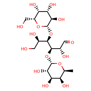Chemical structure of 3'FL , CAS 41312-47-4, AChemBlock X211916