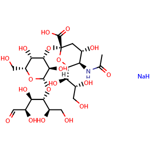 Chemical structure of 3'SL , CAS 128596-80-5, AChemBlock X211917