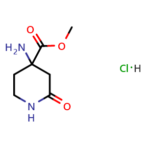 methyl 4-amino-2-oxopiperidine-4-carboxylate hydrochloride