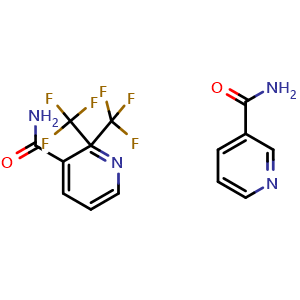 2-(trifluoromethyl)-2-(trifluoromethyl)pyridine-3-carboxamide-3-pyridinecarboxamide