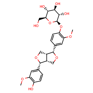 (-)-Pinoresinol 4-O-glucoside