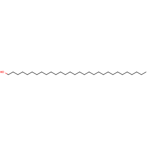 Chemical structure of 1-Triacontanol , CAS 593-50-0, AChemBlock X212007