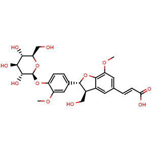 Chemical structure of Aegineoside , CAS 752209-48-6, AChemBlock X212035