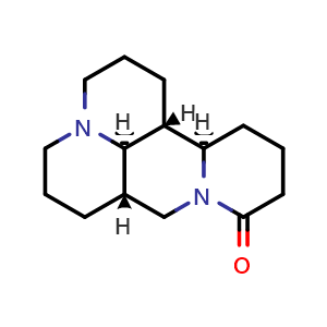 Chemical structure of Allomatrine , CAS 641-39-4, AChemBlock X212038
