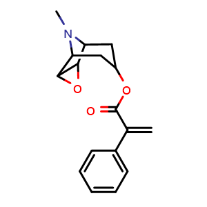 Chemical structure of Apohyoscine , CAS 535-26-2, AChemBlock X212059