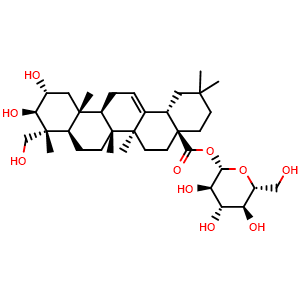 Chemical structure of Arjunglucoside II , CAS 62369-72-6, AChemBlock X212065
