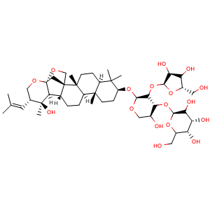 Chemical structure of Bacopasaponin C , CAS 178064-13-6, AChemBlock X212078