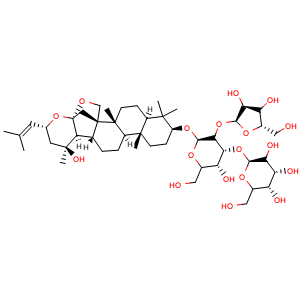 Chemical structure of Bacoside A3 , CAS 157408-08-7, AChemBlock X212079