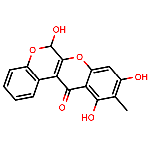 Chemical structure of Boeravinone B , CAS 114567-34-9, AChemBlock X212087