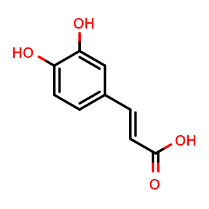 Chemical structure of Caffeoyl alcohol , CAS 3598-26-3, AChemBlock X212099