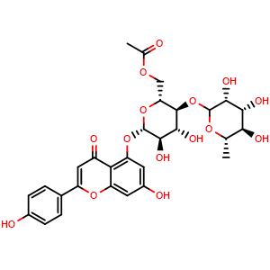 Chemical structure of Camellianin A , CAS 109232-77-1, AChemBlock X212102