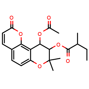 Chemical structure of Cardine , CAS 477-32-7, AChemBlock X212106