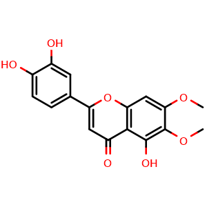 Chemical structure of Cirsiliol , CAS 34334-69-5, AChemBlock X212124