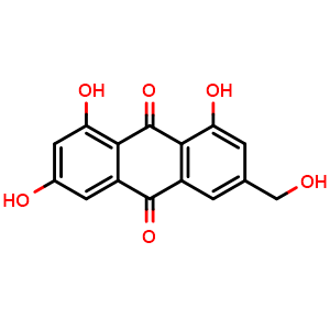Chemical structure of Citreorosein , CAS 481-73-2, AChemBlock X212125