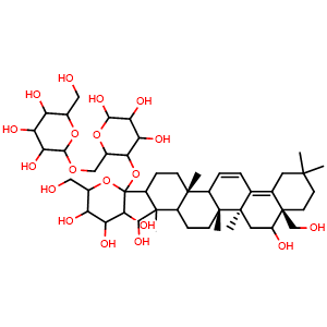 Chemical structure of Clinopodiside A , CAS 142809-89-0, AChemBlock X212129