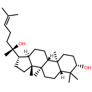Chemical structure of Dammarenediol II , CAS 14351-29-2, AChemBlock X212143