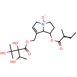Chemical structure of Echimidine N-oxide , CAS 41093-89-4, AChemBlock X212169