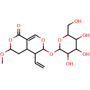 Chemical structure of Epivogeloside , CAS 118627-52-4, AChemBlock X212181