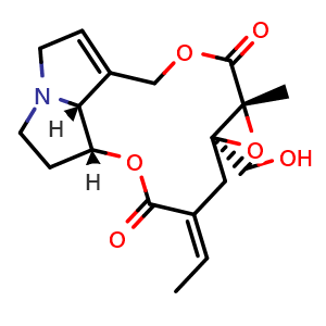 Chemical structure of Erucifoline , CAS 40158-95-0, AChemBlock X212187
