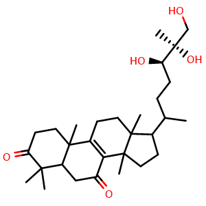 Chemical structure of Ganoderiol D , CAS 114567-45-2, AChemBlock X212221