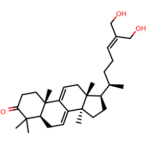 Chemical structure of Ganoderiol F , CAS 114567-47-4, AChemBlock X212222