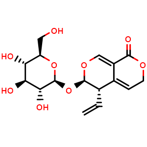 Chemical structure of Gentiopicroside , CAS 20831-76-9, AChemBlock X212228