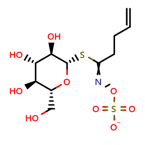Chemical structure of Gluconapin , CAS 245550-57-6, AChemBlock X212234