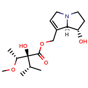 Chemical structure of Heliotrine , CAS 303-33-3, AChemBlock X212254