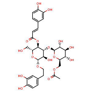 Chemical structure of Hemiphroside B , CAS 165338-28-3, AChemBlock X212258