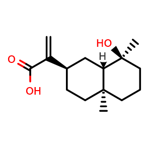 Chemical structure of Ilicic acid , CAS 4586-68-9, AChemBlock X212270