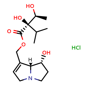 Chemical structure of Indicine hydrochloride , CAS 1195140-94-3, AChemBlock X212273