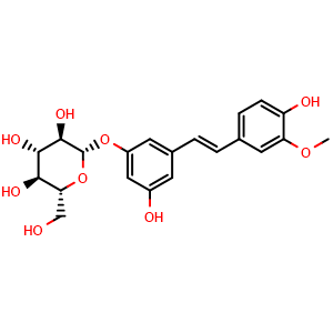 Chemical structure of Isorhapontin , CAS 32727-29-0, AChemBlock X212294
