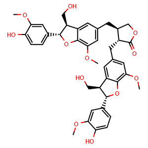 Chemical structure of Lappaol F , CAS 69394-17-8, AChemBlock X212319