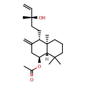 Chemical structure of Larixyl acetate , CAS 4608-49-5, AChemBlock X212320
